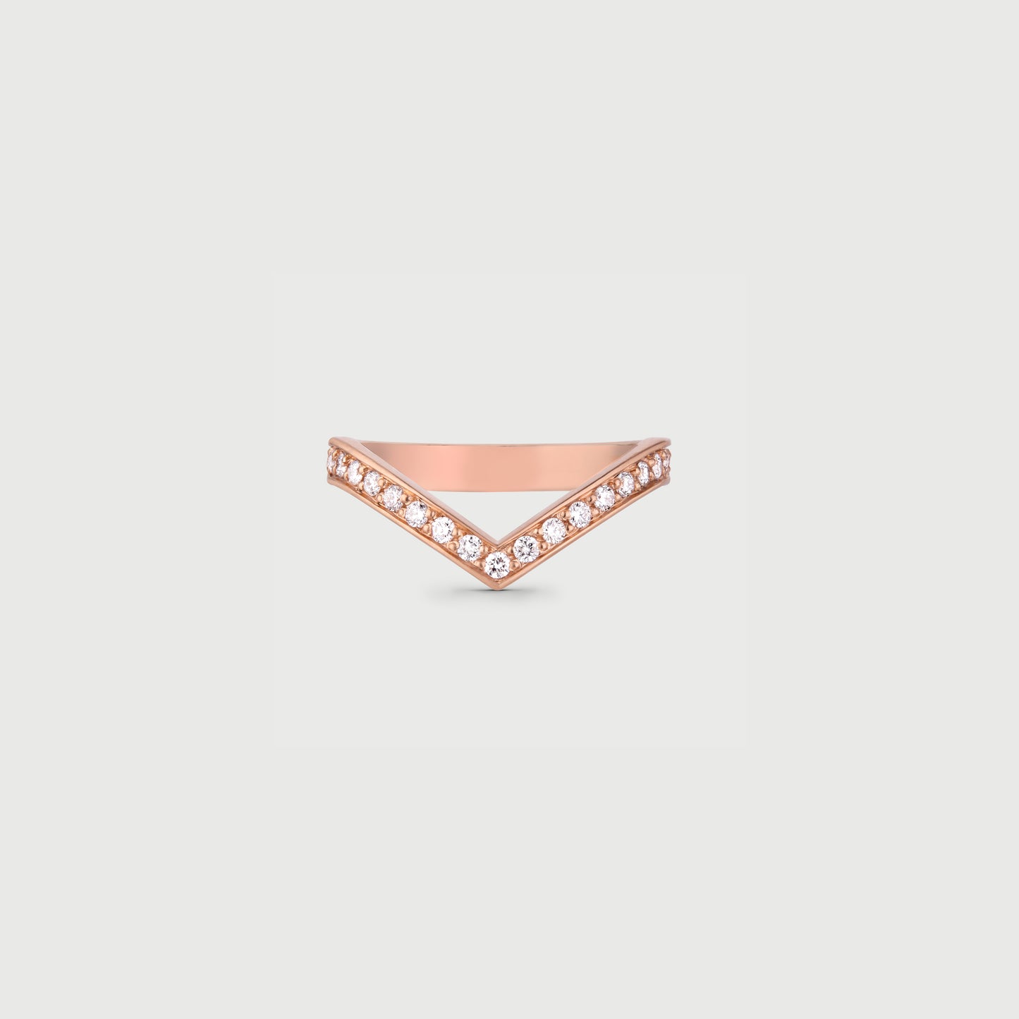 Vector Stack Ring Full Pave (0.24 ct)