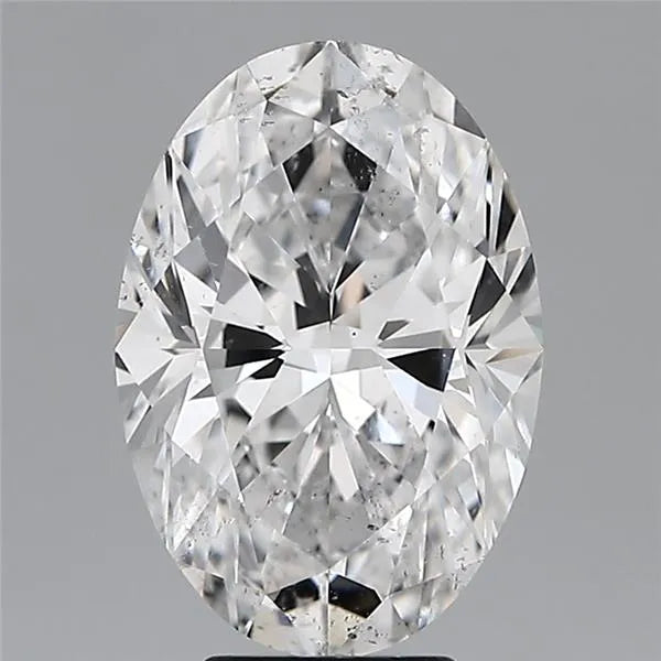 5.10ct Oval Natural Diamond (Colour D, Clarity SI2, GIA Certified)