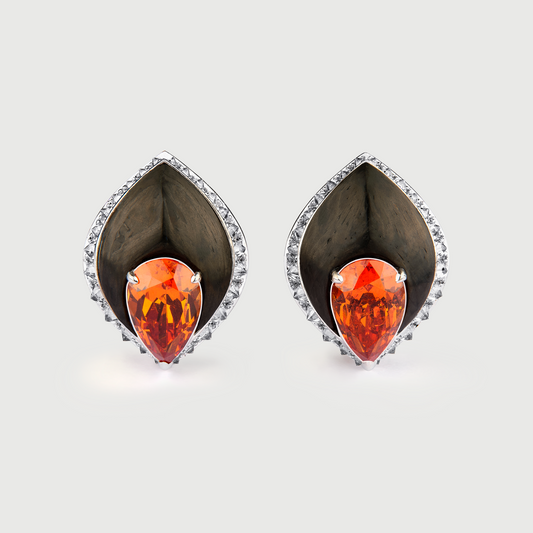 Spessartine Garnet Earrings