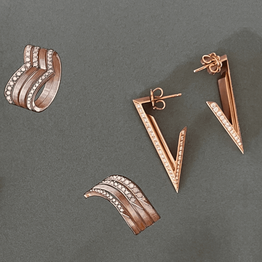 Vector Earrings Large