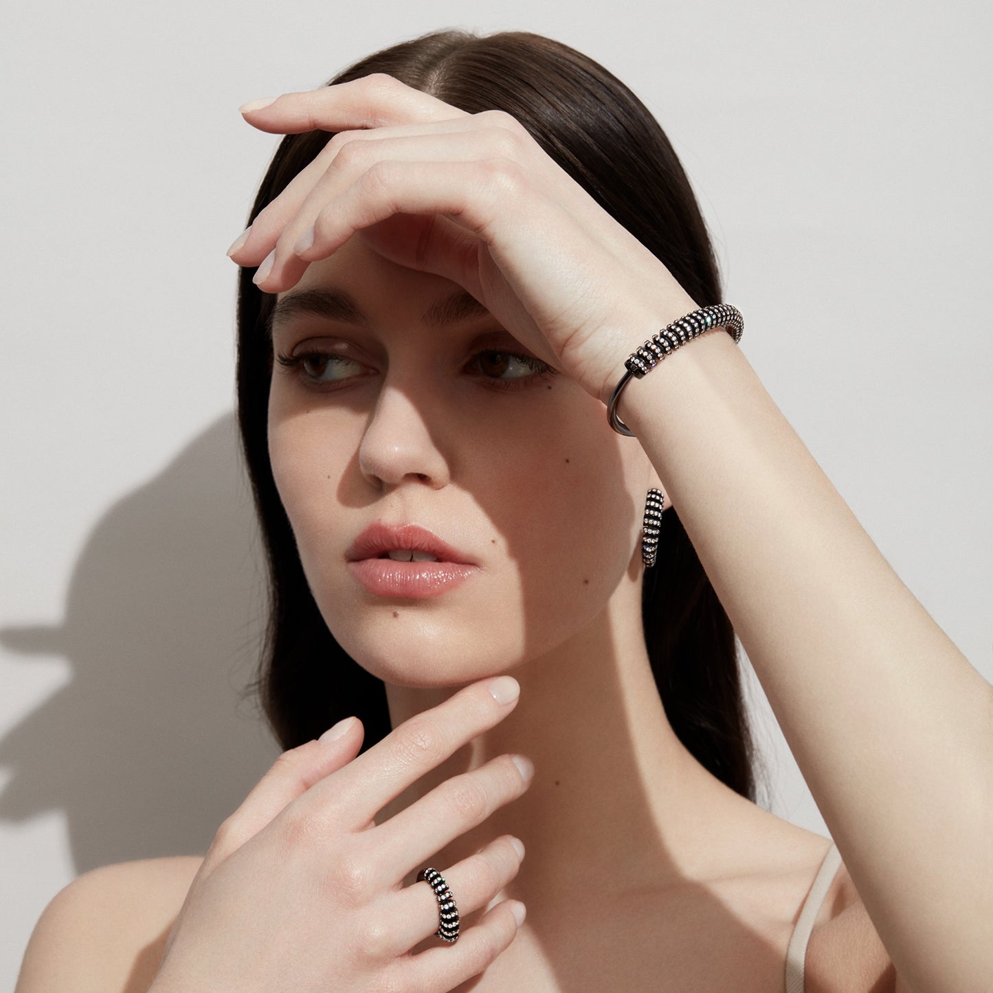 Infinity Diamond Bangle