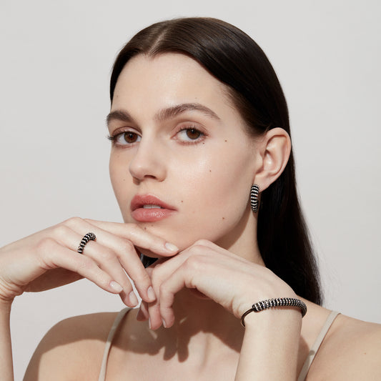 Infinity Diamond Bangle