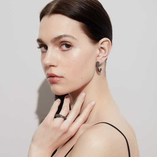 Infinity Diamond Earrings