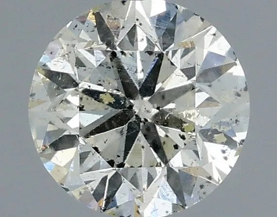 0.50ct Round Natural Diamond (Colour J, Clarity I1, Cut VG, IGI Certified)