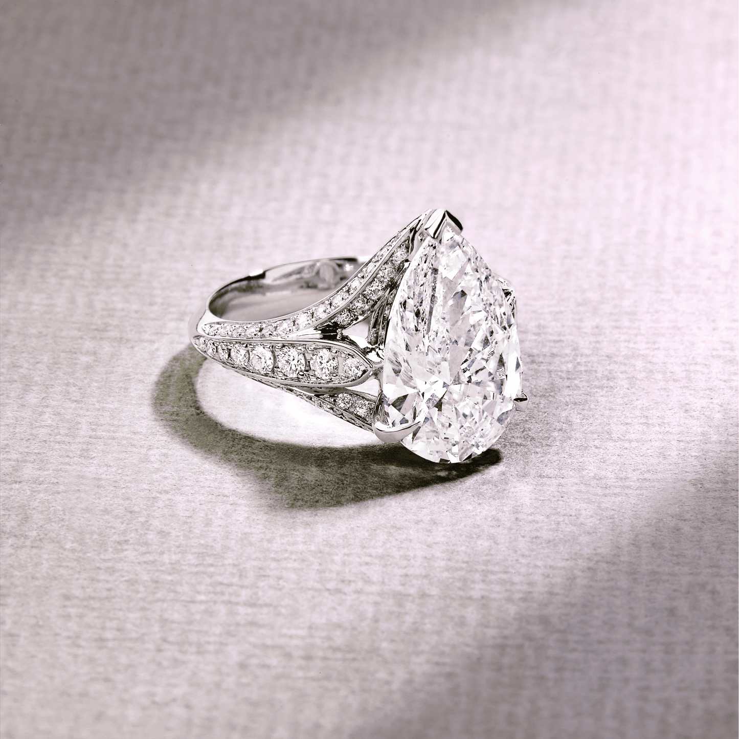 Pear Diamond Engagement Ring