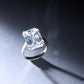 Diamond Emerald Cut Engagement Ring