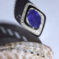 Tanzanite Brooch in Enamel