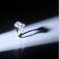 Diamond Emerald Cut Engagement Ring